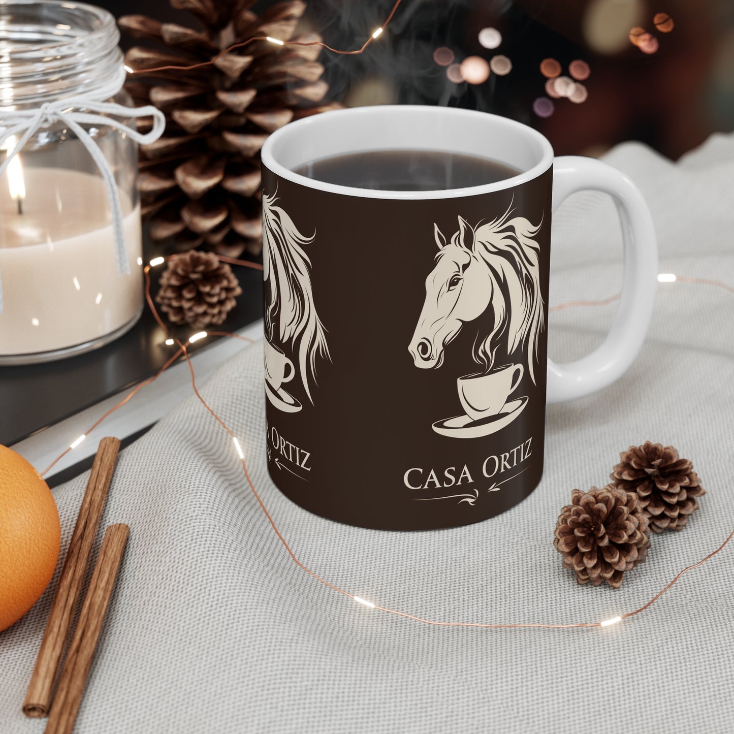 Casa Ortiz Merchandise - Classic Ceramic Mug - Casa Ortiz Coffee