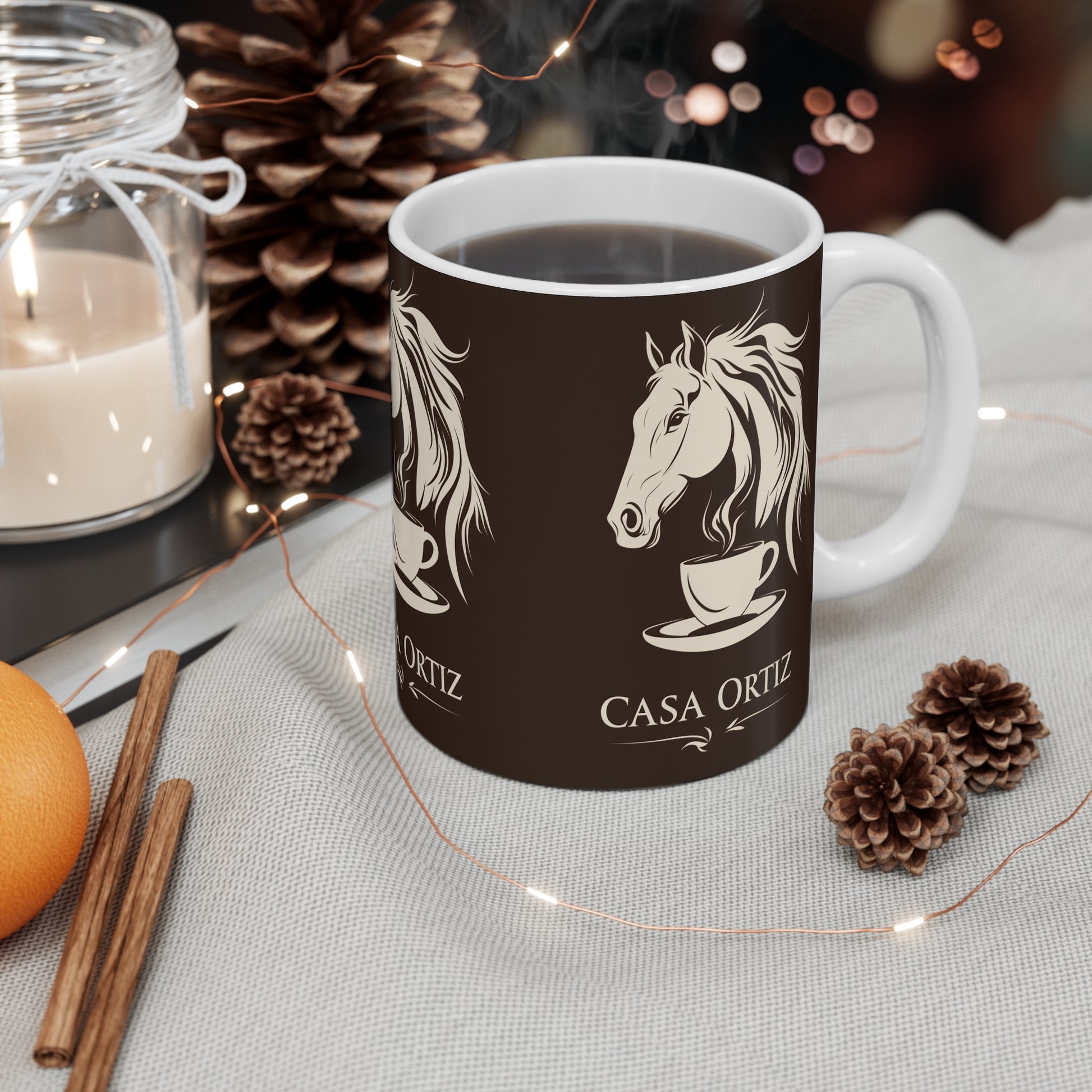 Casa Ortiz Merchandise - Classic Ceramic Mug - Casa Ortiz Coffee