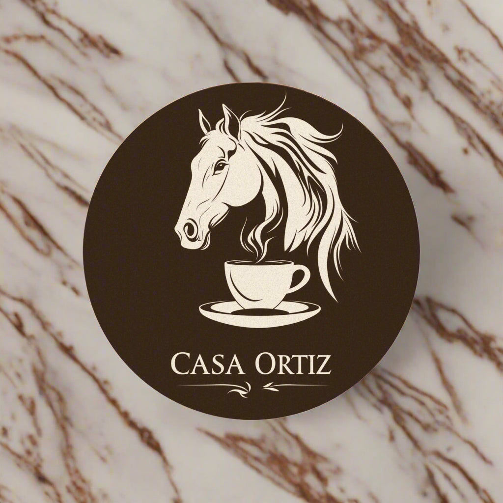 Casa Ortiz Merchandise - Cork Coaster - Casa Ortiz Coffee