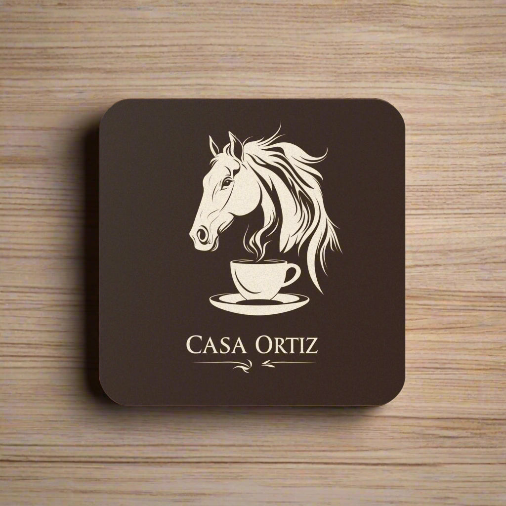 Casa Ortiz Merchandise - Cork Coaster - Casa Ortiz Coffee
