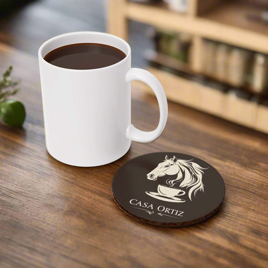 Casa Ortiz Merchandise - Cork Coaster - Casa Ortiz Coffee