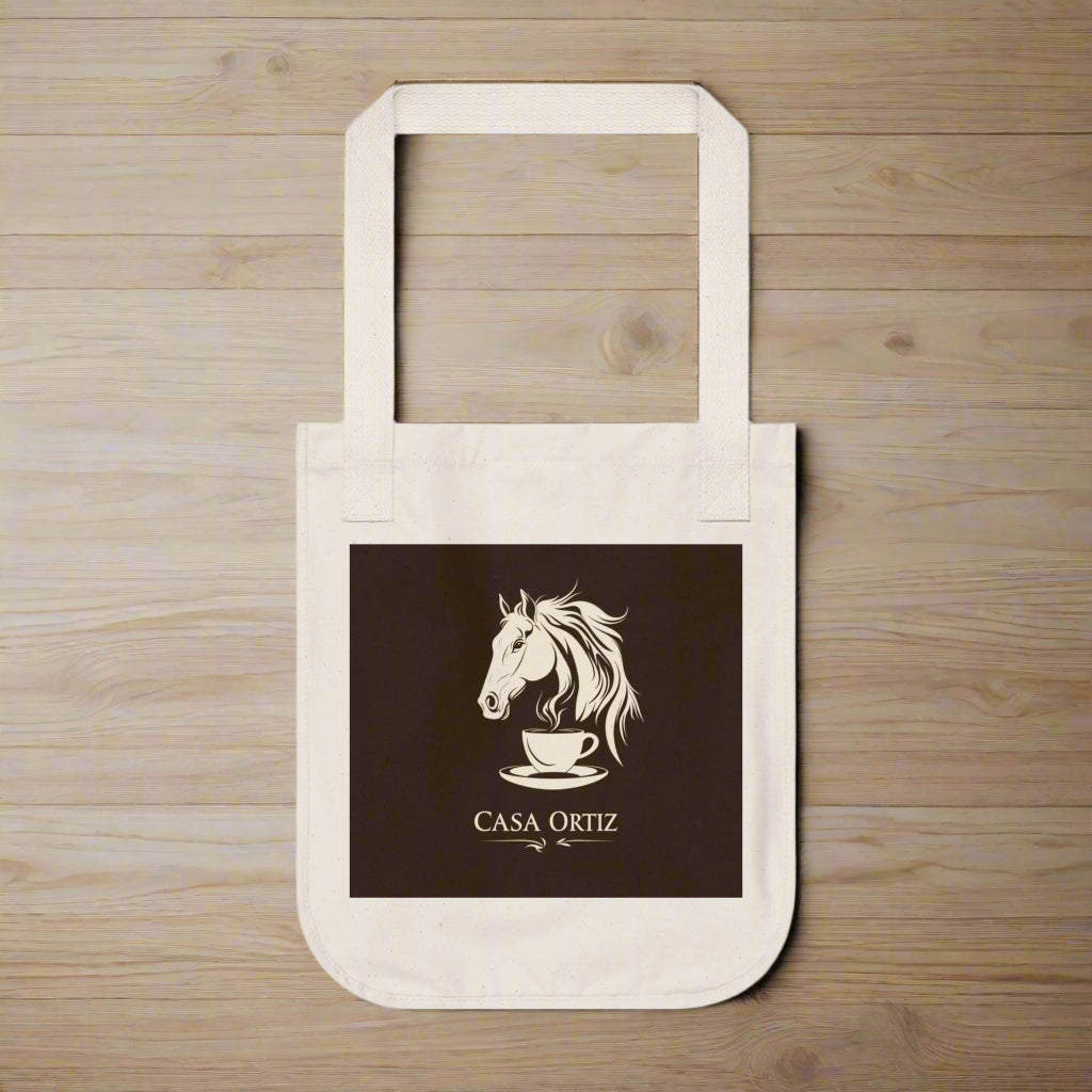 Casa Ortiz Merchandise - Organic Cotton Canvas Tote - Casa Ortiz Coffee