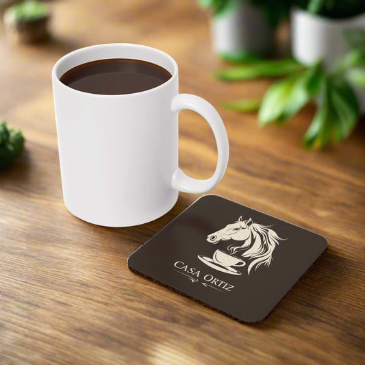 Casa Ortiz Merchandise - Cork Coaster - Casa Ortiz Coffee