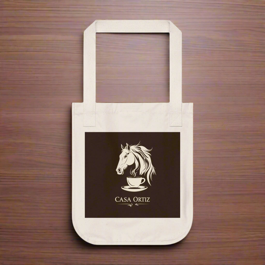 Casa Ortiz Merchandise - Organic Cotton Canvas Tote - Casa Ortiz Coffee