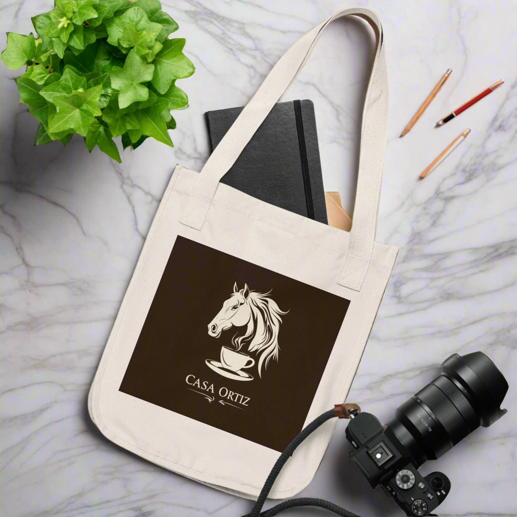 Casa Ortiz Merchandise - Organic Cotton Canvas Tote - Casa Ortiz Coffee