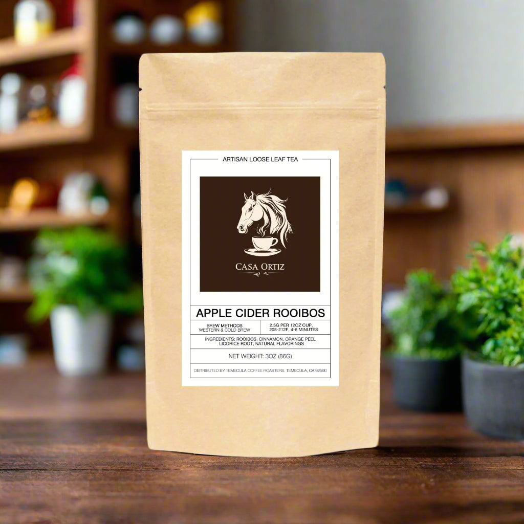 Casa Ortiz Tea - Apple Cider Rooibos Tea – A Cozy, Warming Infusion - Casa Ortiz Coffee