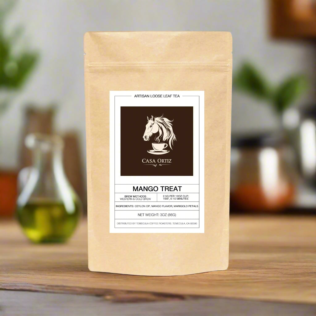 Casa Ortiz Tea - Mango Bliss Loose Leaf Tea – A Sweet & Refreshing Tropical Escape - Casa Ortiz Coffee