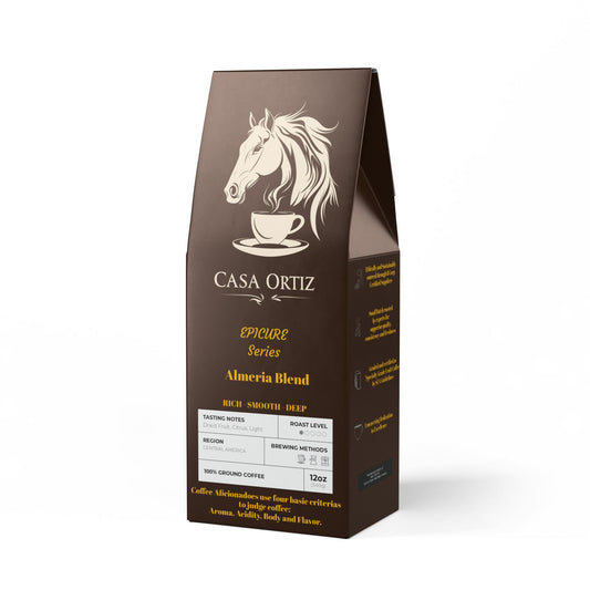 Casa Ortiz Coffee - Almeria Blend - Rich - Smooth - Deep - Light Roast