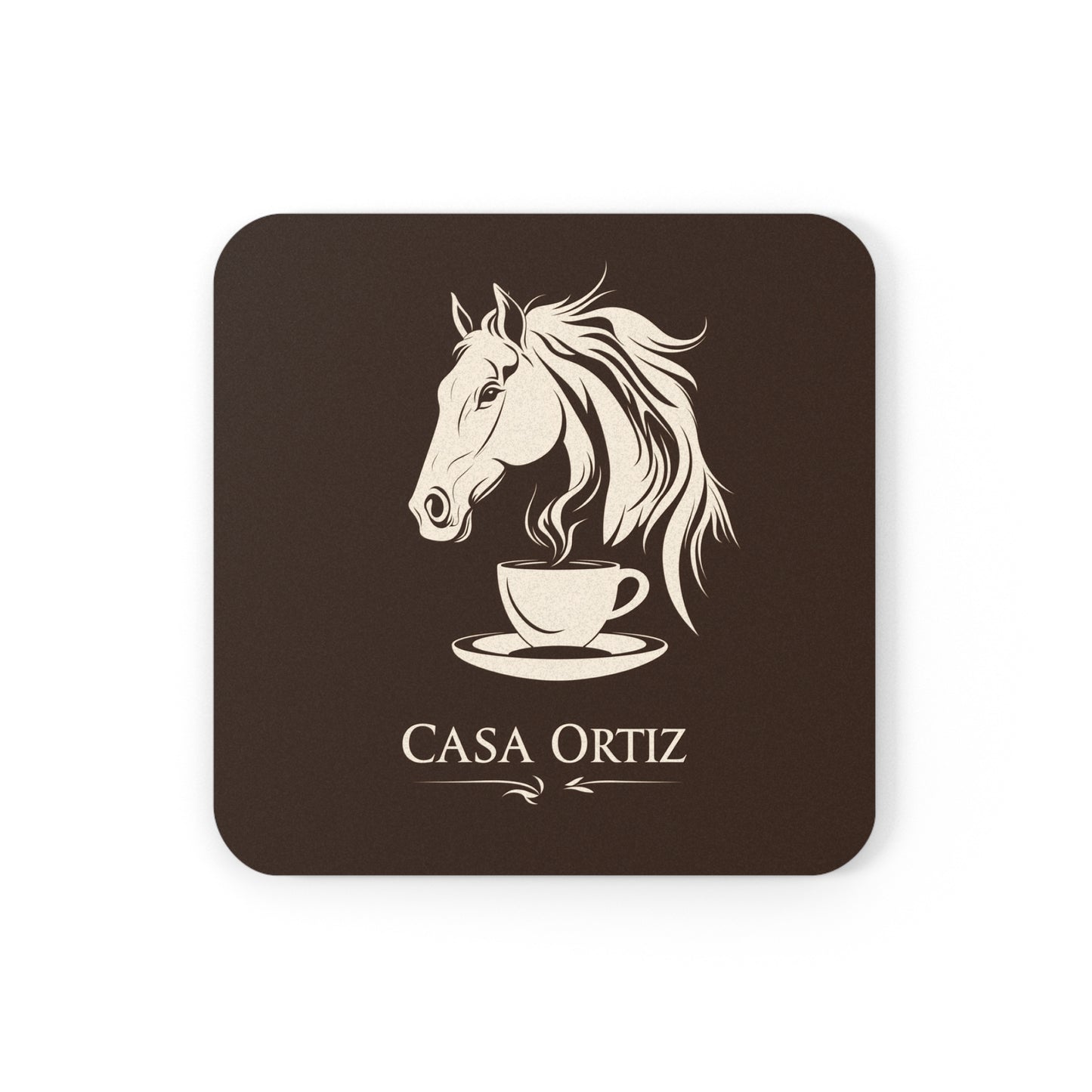 Casa Ortiz Merchandise - Cork Coaster