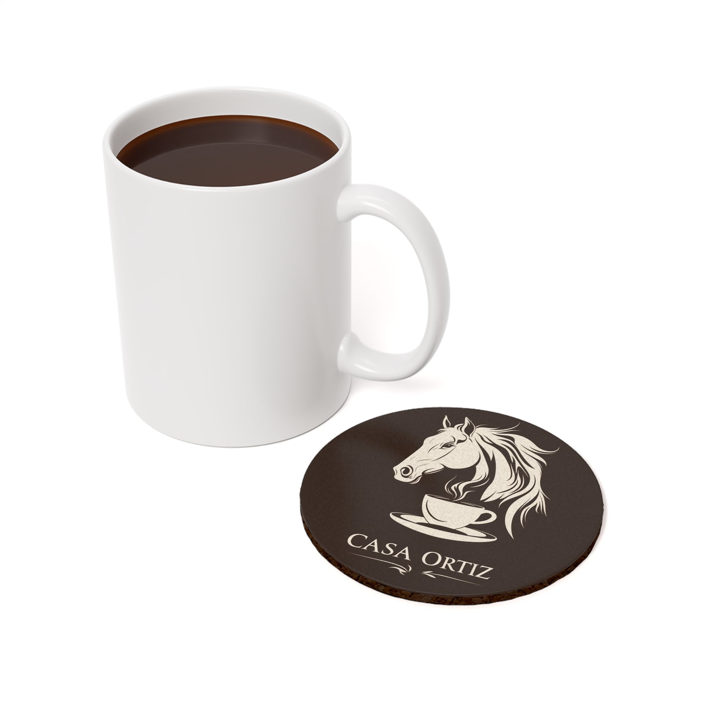 Casa Ortiz Merchandise - Cork Coaster