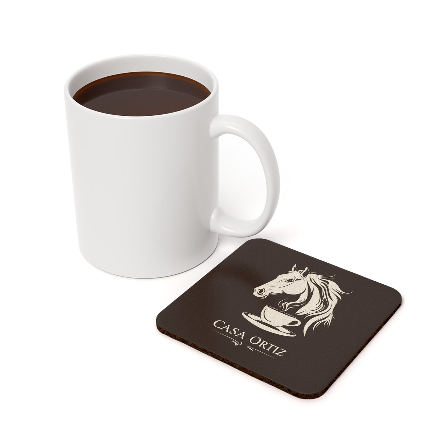 Casa Ortiz Merchandise - Cork Coaster